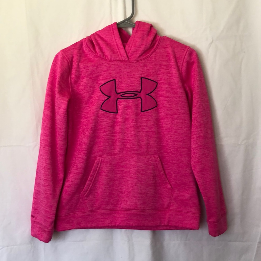 Pink Girls Under Armor Sweatshirt / Hoodie